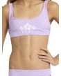 Niña con Bikini Bralette Roxy Girl Solid Active Violeta serigrafía