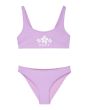 Bikini Bralette Roxy Girl Solid Active Crocus Petal para chica 6-16 años