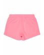 Pantalón corto elástico Roxy Surf Feeling Terry rosa para niña 8-16 años posterior