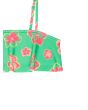 Bikini con volantes Roxy Tropicool Verde con estampado floral para niña 8-16 años detalle
