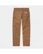 Pantalón largo Carhartt WIP Ruck Single Knee Pant Marrón para hombre posterior