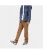 Hombre con Pantalón largo Carhartt WIP Ruck Single Knee Pant Marrón lateral