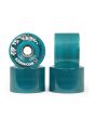 Pack de 4 ruedas Carver Eco Mag 75mm 81A turquesa