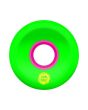 Ruedas de monopatín Santa Cruz Mini OG Slime verdes y rosas 54,5mm 78A posterior