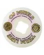 Ruedas de Skate OJ Wheels 53mm Team Line Original Hardline 99a en blanco púrpura y amarillo