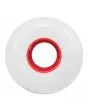 Ruedas para Skate Cruiser Ricta 53mm Clouds 86a blancas y rojas posterior