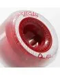 Ruedas de Skateboard Ricta Shanahan Crystal Cores 53mm 95a transparentes y rojas detalle