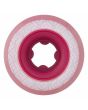 Ruedas de Skateboard Ricta Shanahan Crystal Cores 53mm 95a transparentes y rojas posterior