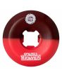 Ruedas de Skate Santa Cruz x Stranger Things Vomits 54mm 99A rojas y negras posterior
