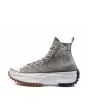 Lateral Zapatillas Converse Run Star Hike Platform Smoked Canvas High Top blanco humo unisex
