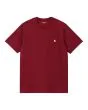 Camiseta de manga corta Carhartt WIP Chase Scarlet-Gold para hombre