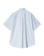 Camisa de manga corta Carhartt WIP Phelps Shirt Azul a rayas para hombre posterior