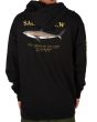 Hombre con Sudadera de capucha Salty Crew Bruce Negra 
