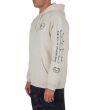 Hombre con Sudadera de capucha Salty Crew Bruce Hood Fleece color Blanco Hueso lateral