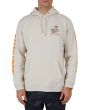 Hombre con sudadera de capucha Salty Crew Siesta Blanco Hueso frontal