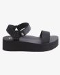 Sandalias Billabong Kari On negras para mujer lateral