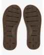 Sandalias Quiksilver Haleiwa Plus marrones para hombre suela