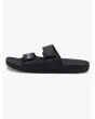 Chanclas Quiksilver Rivi Double negras para hombre izquierda 