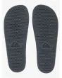 Chanclas Quiksilver Rivi Double negras para hombre suela