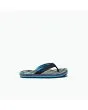 Chanclas Reef Kids Ahi Bolt Up azules para niño derecha