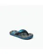 Chanclas Reef Kids Ahi Bolt Up azules para niño frontal