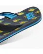 Chanclas Reef Kids Ahi Bolt Up azules para niño plantilla