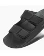 Sandalias veganas Reef Cushion Tradewind Negras para hombre correas dobles