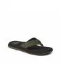 Sandalias Reef The Layback color negro y verde oliva para hombre
