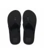 Sandalias Reef The Layback Negras para hombre plantilla acolchada