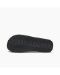 Sandalias Reef Smoothy Negras para hombre suela