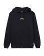 Sudadera de capucha Santa Cruz Guzman Scroll Front Negra para hombre