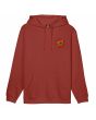 Sudadera con capucha Santa Cruz Classic Dot Chest Dark Rust para hombre