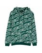 Sudadera con capucha Santa Cruz Creep Repeat Rainforest Verde para hombre