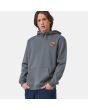 Hombre con Sudadera de capucha Santa Cruz Kendall End Of The Dot Hood Storm Grey frontal
