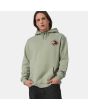 Hombre con Sudadera de capucha Santa Cruz Natas SC Panther Gris Verdosa frontal