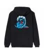 Sudadera con capucha Santa Cruz Screaming Wave Negra para hombre