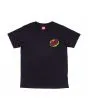 Santa Cruz Youth Slime Dot – Camiseta negra niño/a