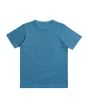 Camiseta de Manga Corta Quiksilver Scenic Drive para Niños 8-16 Azul Posterior