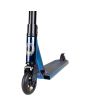 Patinete Scooter Completo Blazer Pro Outrun 2 FX Blue Chrome en color negro y azul cromado rueda delantera