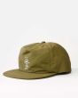 Gorra Rip Curl Search Surf verde militar para hombre 