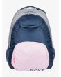 Mochila mediana Roxy Shadow Swell 24L para mujer azul marino Frontal