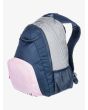 Mochila mediana Roxy Shadow Swell 24L para mujer azul marino lateral