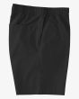 Short Billabong Layback Twill 18" negro para hombre derecha
