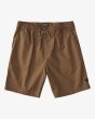 Short Billabong Layback Twill 18" beige para hombre 