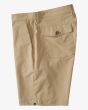 Pantalón corto Billabong Surftrek Journey beige para hombre izquierda
