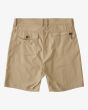 Pantalón corto Billabong Surftrek Journey beige para hombre posterior
