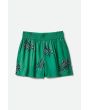 Short Brixton Paradise Verde para mujer