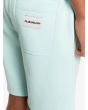 Niño con short de felpa Quiksilver Easy Day azul turquesa bolsillo posterior