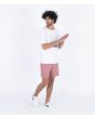 Hombre con Pantalón corto híbrido Hurley Phantom Naturals Baja Volley 17" Phantom Rose derecha