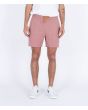 Hombre con Pantalón corto híbrido Hurley Phantom Naturals Baja Volley 17" Phantom Rose